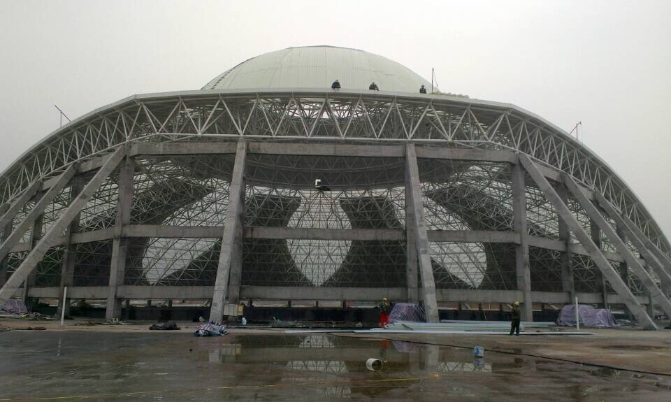 滁州温泉馆网架工程